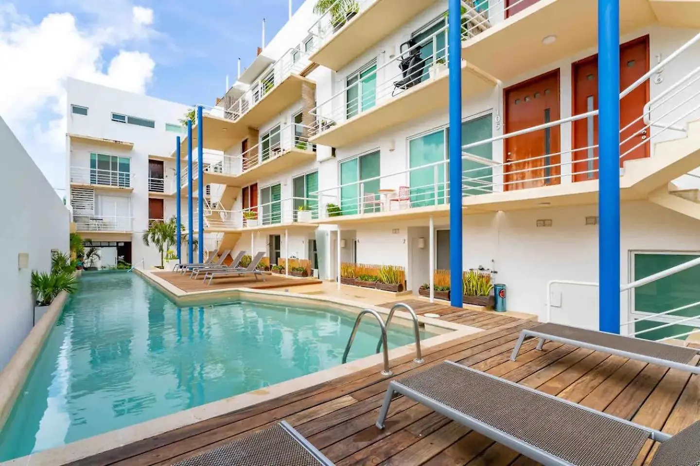 2 Story Ph 3B Heated Jacuzzi Close Beach Street 6 Playa del Carmen Apartament