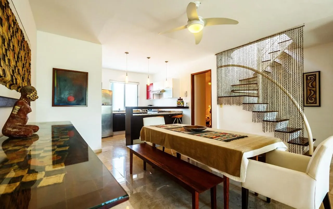 Apartment 2 Story Ph 3B Heated Jacuzzi Close Beach Street 6 Playa del Carmen